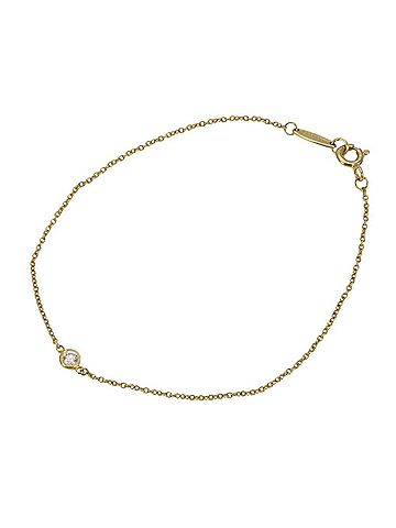 Tiffany & Co. Tiffany &amp; Co. By the Yard Bracelet, 18K Yellow Gold, Diamonds, Elsa Peretti Design, Women's. (view 2)