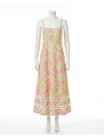 Lilly Pulitzer Haliey Midi Dress in Pistachio Macaron (view 1)