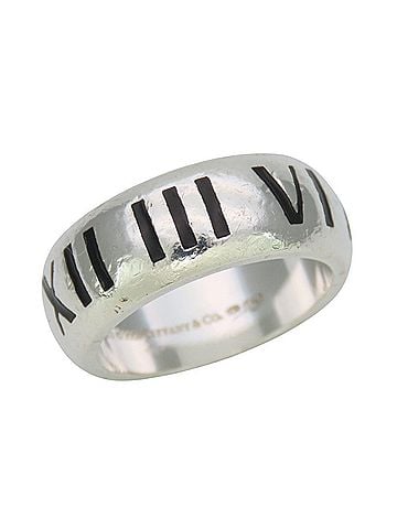 Tiffany & Co. Tiffany &amp; Co. Atlas Ring, Sterling Silver 925, Women's. (view 1)