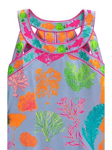 Gretchen Scott Designs Sea Sway Dress in Multi Brights (view 2)