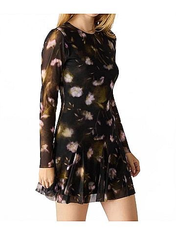 Steve Madden Bliss Mini Dress in Black (view 2)