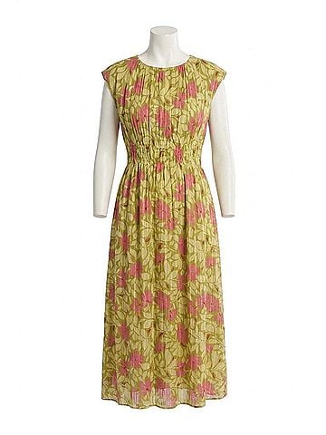Velvet by Graham & Spencer Cap Sleeve Dress in Mimosa (view 1)