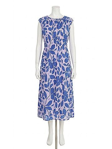 Velvet by Graham & Spencer Levaine Cap Sleeve Dress in Viola (view 1)