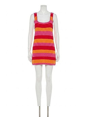 Show Me Your Mumu Day Trip Dress in Oasis Stripe (view 1)