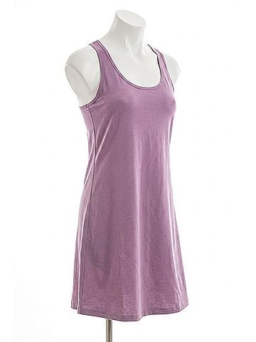 Kori America Stretch Fabric Sports Dress in Dark Purple (view 1)