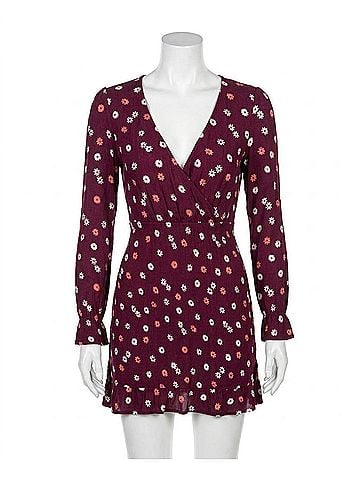 O'Neill Jules Dress in Plum (view 1)