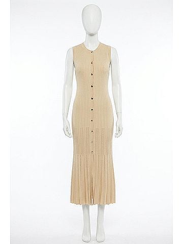 Line & Dot Deliah Dress in Birch (view 1)
