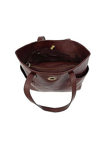 Joy Susan Women's Judy Tote Bag in Bordeaux (view 2)