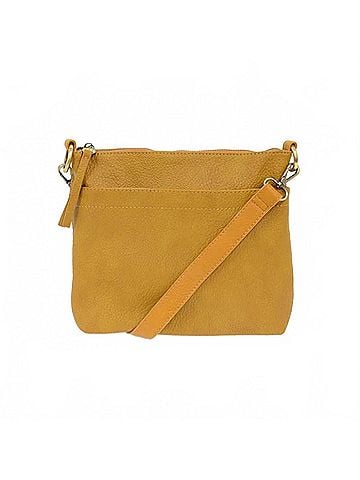 Joy Susan Women's Layla Top Zip Crossbody Bag in Dijon (view 1)
