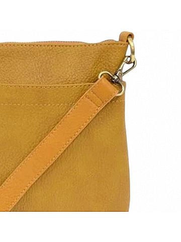 Joy Susan Women's Layla Top Zip Crossbody Bag in Dijon (view 2)