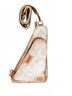 BED|STU White Adept Compact Sling Bag in Nectar Lux Tan Rustic One size - photo 1