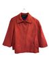 Banana Republic 100% Acrylic 100% Acetate Print Red Coat Size M - photo 1