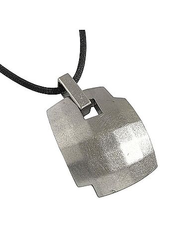 Louis Vuitton Louis Vuitton Men's Pendant Cord Necklace, Damier Mosaic, 60cm (view 2)