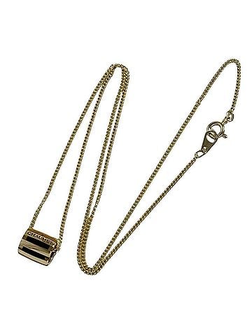 Chaumet Chaumet unisex pendant necklace, 18K gold, with aftermarket chain. (view 2)