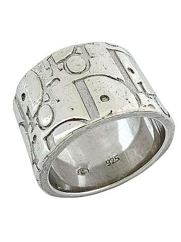Christian Dior Christian Dior Dior Men's Trotter Ring, Sterling Silver 925 (view 1)