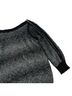 Armani Exchange Black Gray Pullover Sweater Size S - photo 2