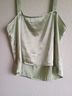 Jaclyn Smith 100% Polyester Green Sleeveless Top Size 14 - photo 4