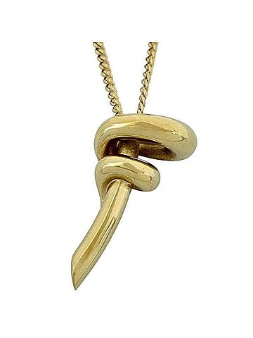Fendi Fendi Women's Filo Necklace Pendant Gold (view 1)