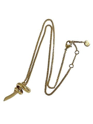 Fendi Fendi Women's Filo Necklace Pendant Gold (view 2)