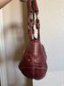 Coach 100% Leather Burgundy Gold Red Leather Hobo One size - photo 5