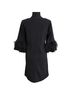 Aidan Mattox 100% Polyester Solid Black Cocktail Dress Size 4 - photo 2