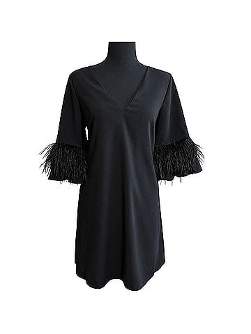 Aidan Mattox short trapeze dress Cocktail Dress (view 1)