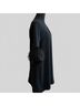 Aidan Mattox 100% Polyester Solid Black Cocktail Dress Size 4 - photo 4