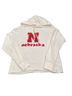 American Eagle Outfitters White Red Pullover Hoodie Size M - photo 1