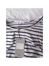 Smallshow Stripes White Black T-Shirt Size M - photo 3