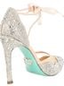Betsey Johnson Multi Color Gold Ivory Heels Size 10 - photo 1