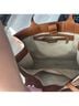 Tory Burch Brown Tan Leather Tote One size - photo 5