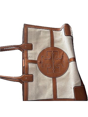 Tory Burch Leather Tote (view 2)
