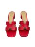 VICI 100% Vegan Leather Red Mule/Clog Size 10 - photo 1