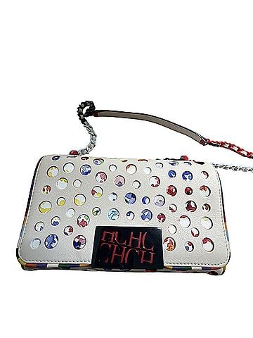 Carolina Herrera Leather Clutch (view 1)