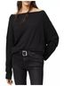 ALLSAINTS Black Long Sleeve Top Size M - photo 7