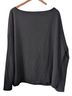 ALLSAINTS Black Long Sleeve Top Size M - photo 2