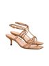 J.Crew 100% Leather Solid Tan Heels Size 8 - photo 1