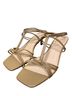 J.Crew 100% Leather Solid Tan Heels Size 8 - photo 2