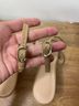 J.Crew 100% Leather Solid Tan Heels Size 8 - photo 9
