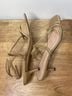 J.Crew 100% Leather Solid Tan Heels Size 8 - photo 5
