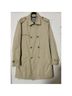Theory 58% Polyester 42% Cotton 100% Bamboo Solid Brown Trenchcoat Size L - photo 4