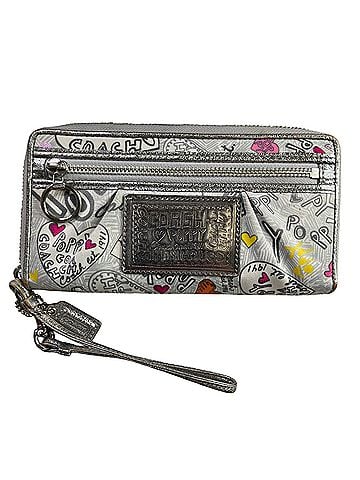 Coach Poppy Graffiti Leather Tote (view 2)