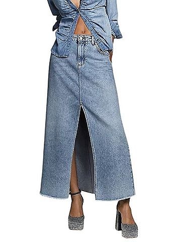 Anthropologie Pilcro Madi Denim Skirt (view 1)