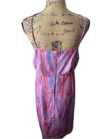 Chelsea28 Floral Print Faux Wrap Dress Casual Dress (view 2)