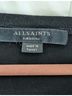 ALLSAINTS Black Long Sleeve Top Size M - photo 3