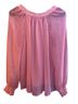 Old Navy Pink Long Sleeve Blouse Size M - photo 1