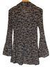 Allison Taylor 100% Polyester Blue White Long Sleeve Blouse Size S - photo 2