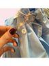 STAUD 100% Cotton Blue White Bodysuit Size S - photo 5