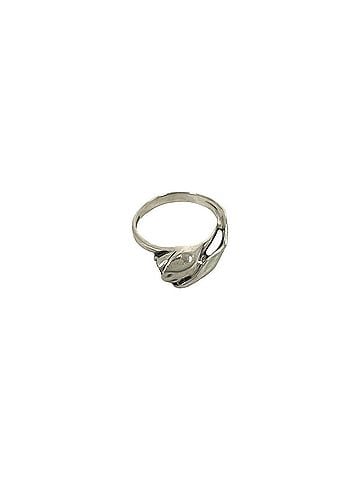 Tiffany & Co. TIFFANY&amp;Co. Tiffany Tulip Ring, Sterling Silver 925, Women's/Men's Accessory, 61368 (view 1)
