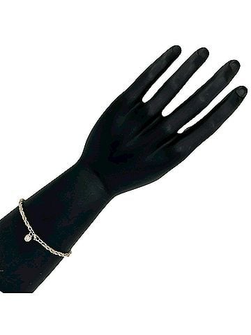 Tiffany & Co. TIFFANY&amp;Co. Tiffany Twist Rope Bracelet, Sterling Silver 925, 18K Yellow Gold, Accessory, Silver, 79430 (view 2)